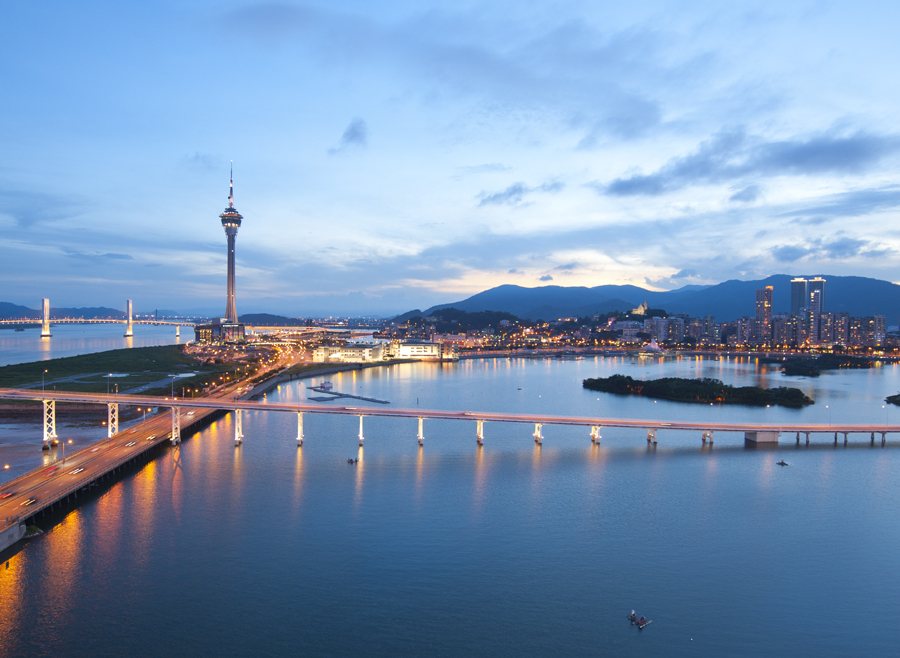 Vida Rica Bar view Mandarin Oriental, Macau
