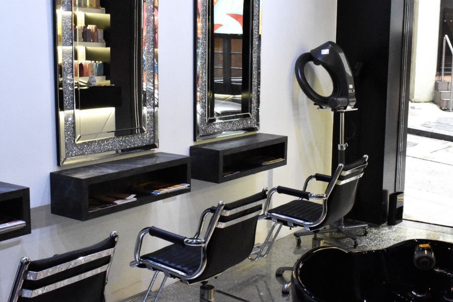 We change up our lewk at Blonde Boudoir Hong Kong