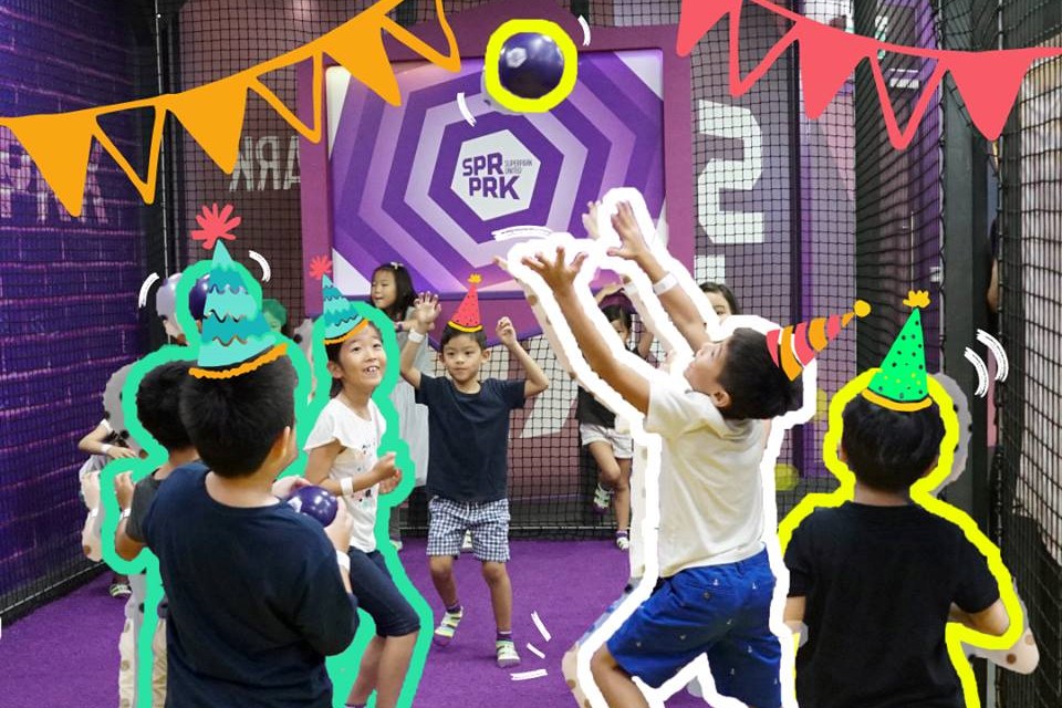 The new family fun party packages at SuperPark Hong Kong bring the party magic