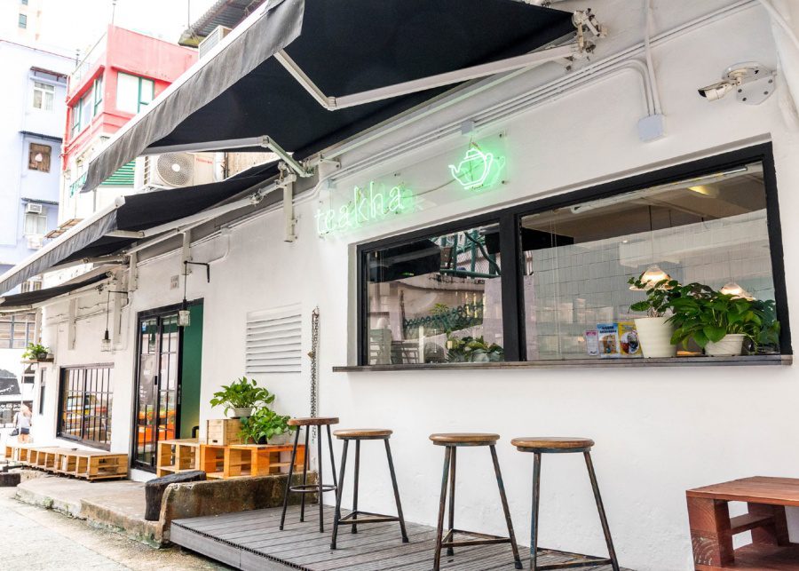 teakha teahouse tea house hong kong store fascade