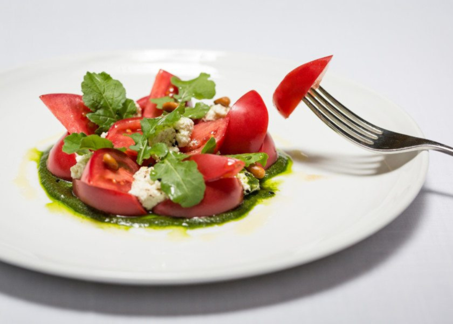 luxury restaurants on Hong Kong Island Japanese fruit tomatoes