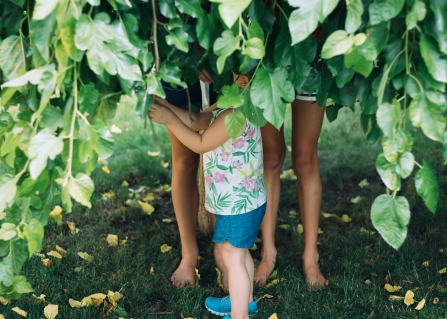 making a commitment to sustainability kids playing outside