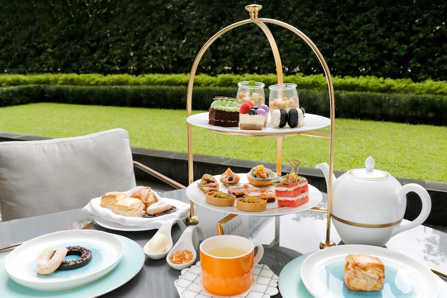 garden visit with afternoon tea