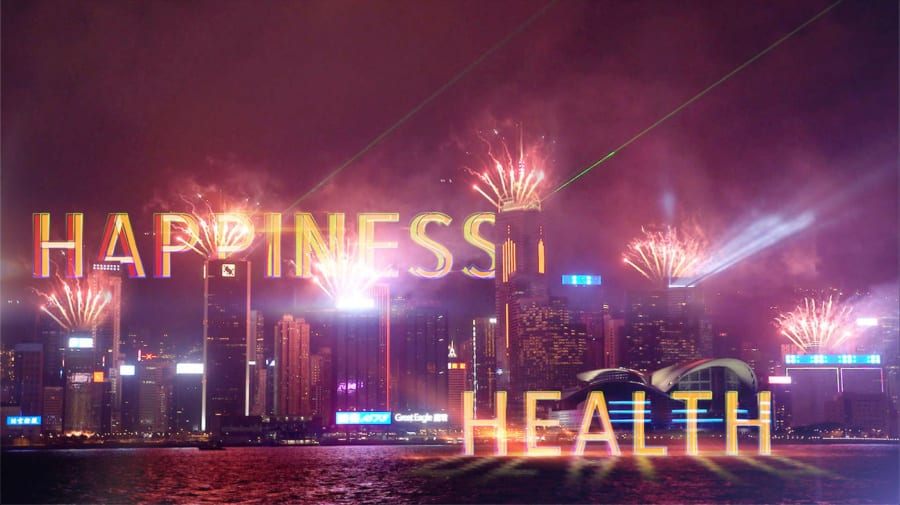 Hong Kong new year's eve countdown 2021