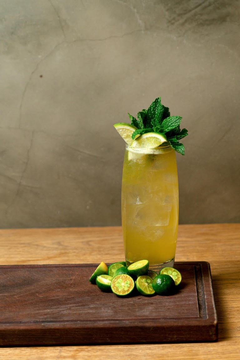 Two Moons Distillery Calamansi Gin x The Pawn Botanical Bar
