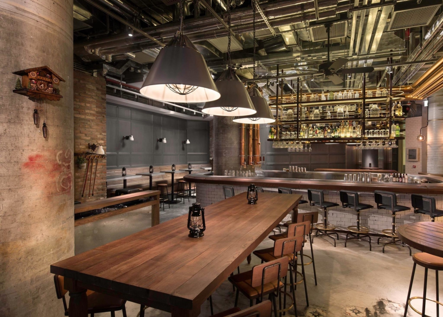 Mr & Mrs Fox Quarry Bay happy hour bar