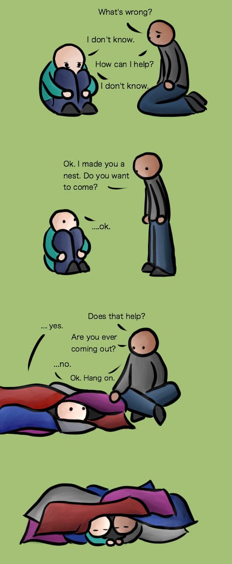 how to help friends with depression