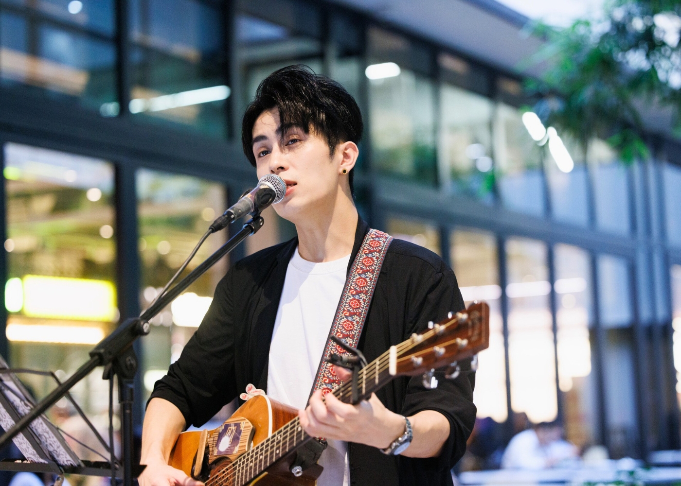 busking