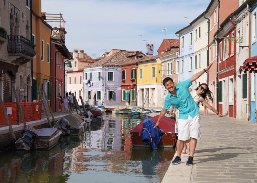 alaninfinity alan wong photographer interview hong kong venice italy couple houses colourful river gondolas