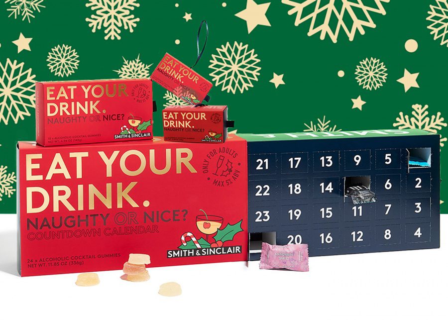 smith and sinclair naughty or nice cocktail gummies advent calendar hong kong