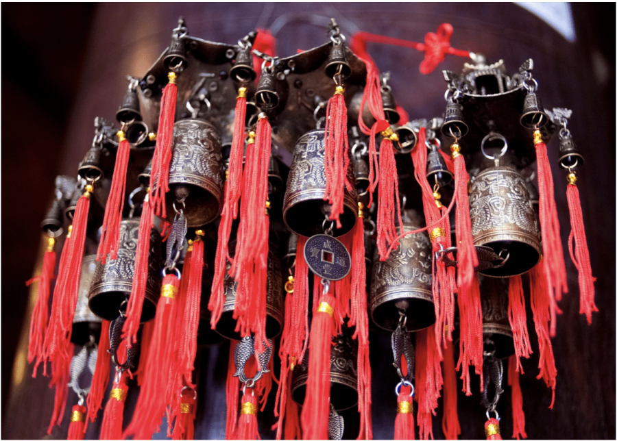 Bells tinsels hong kong attract ghosts