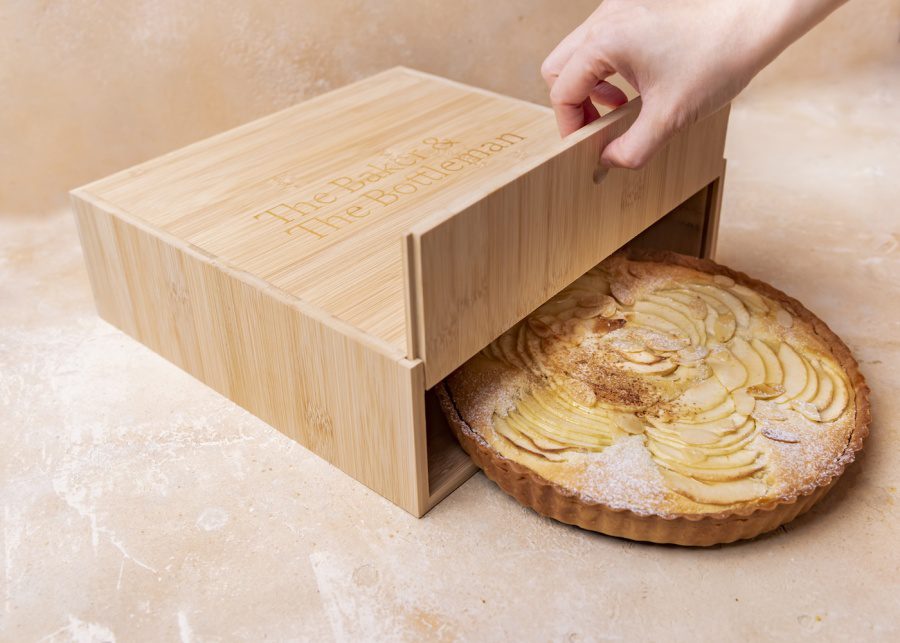 almond and apple tart baker and the bottleman