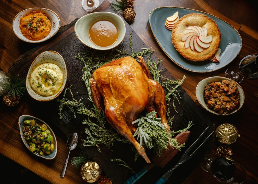 thanksgiving menu percy's