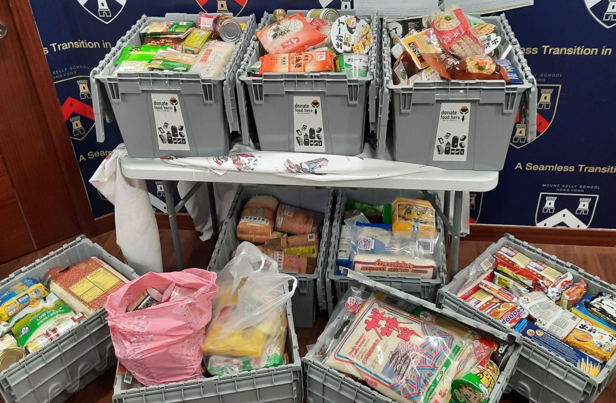 Feeding Hong Kong Corporate Food Drive Competition Honeycombers