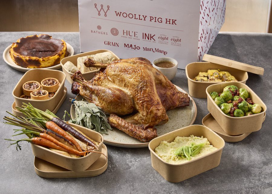 thanksgiving feast woolly pig