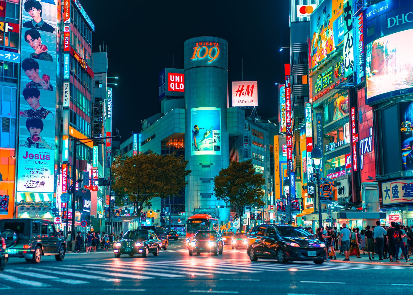 Shibuya Crossing by Michael Hobson on Dribbble