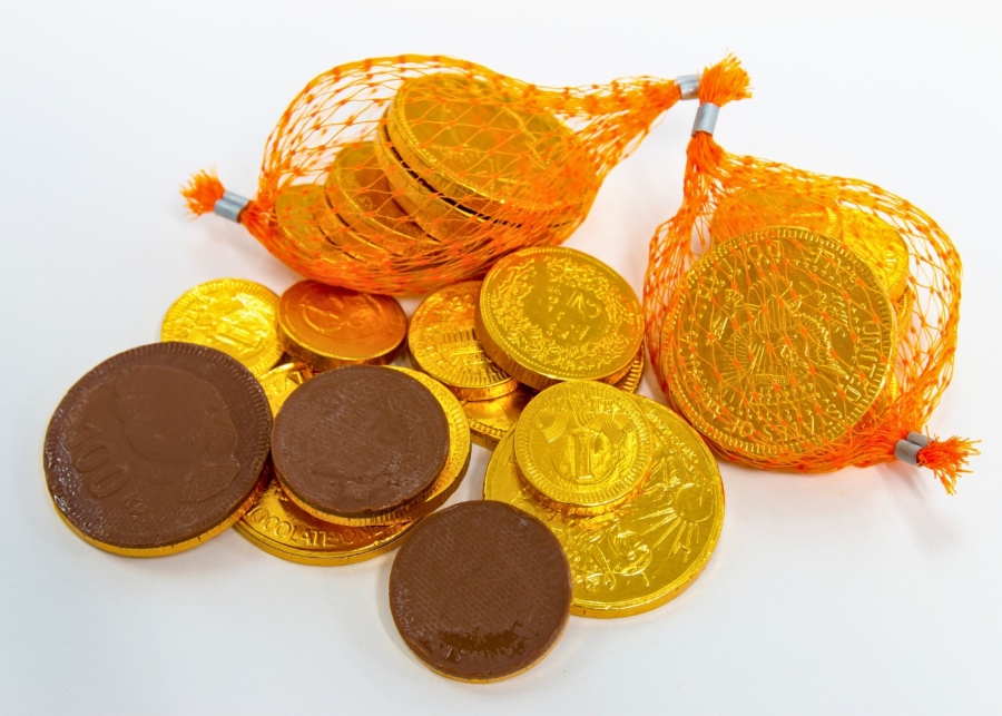 chocolate coins