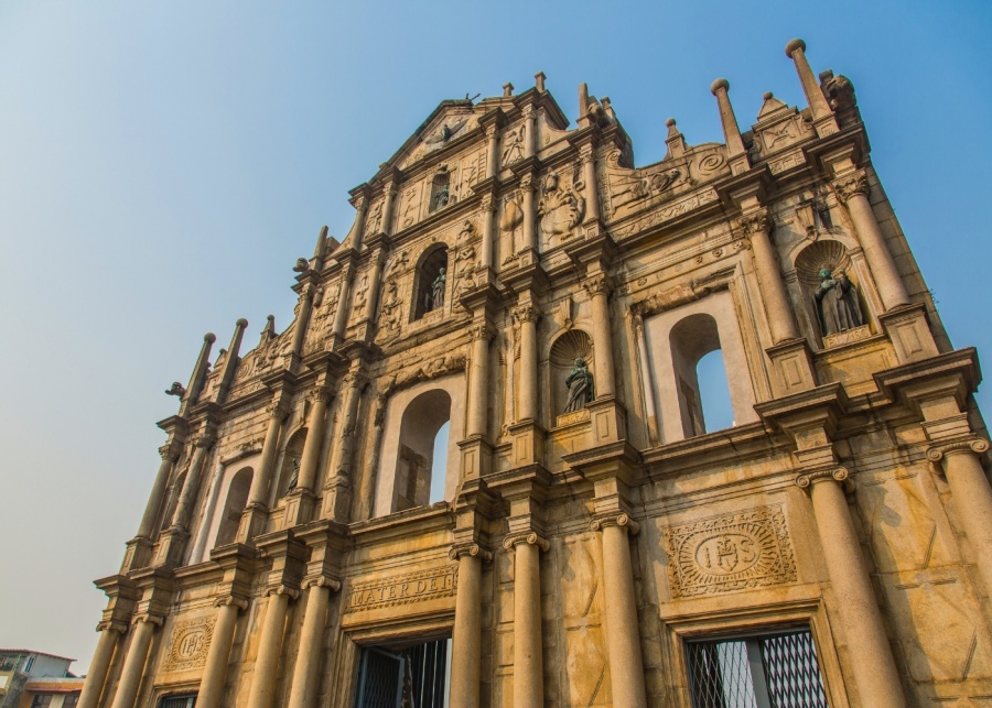 ruins of st paul