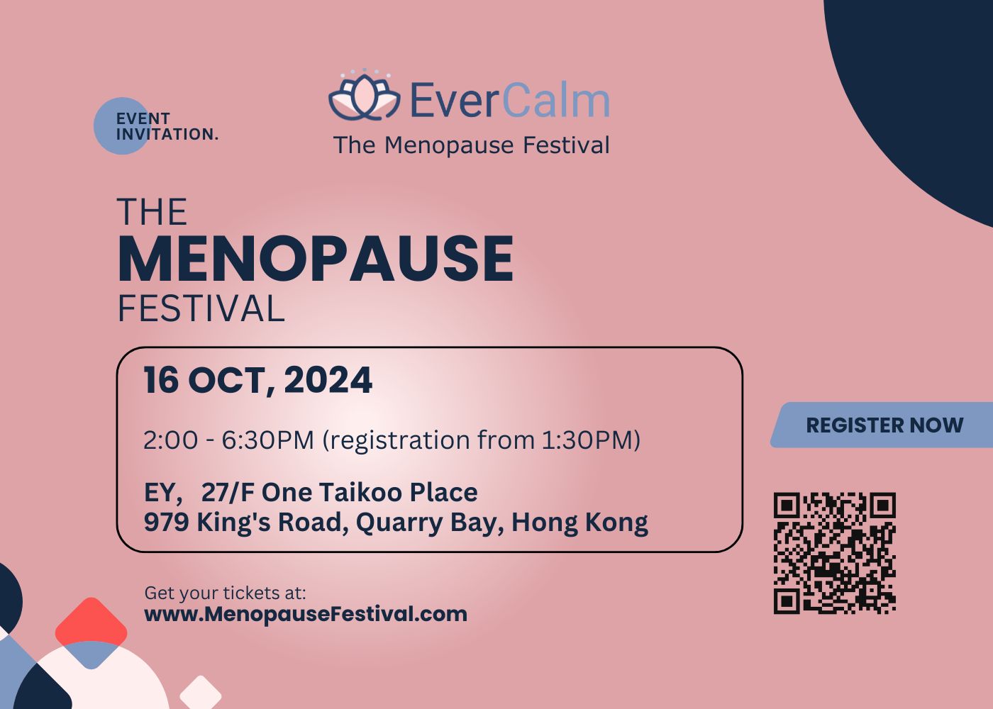 The EverCalm Menopause Festival Hong Kong