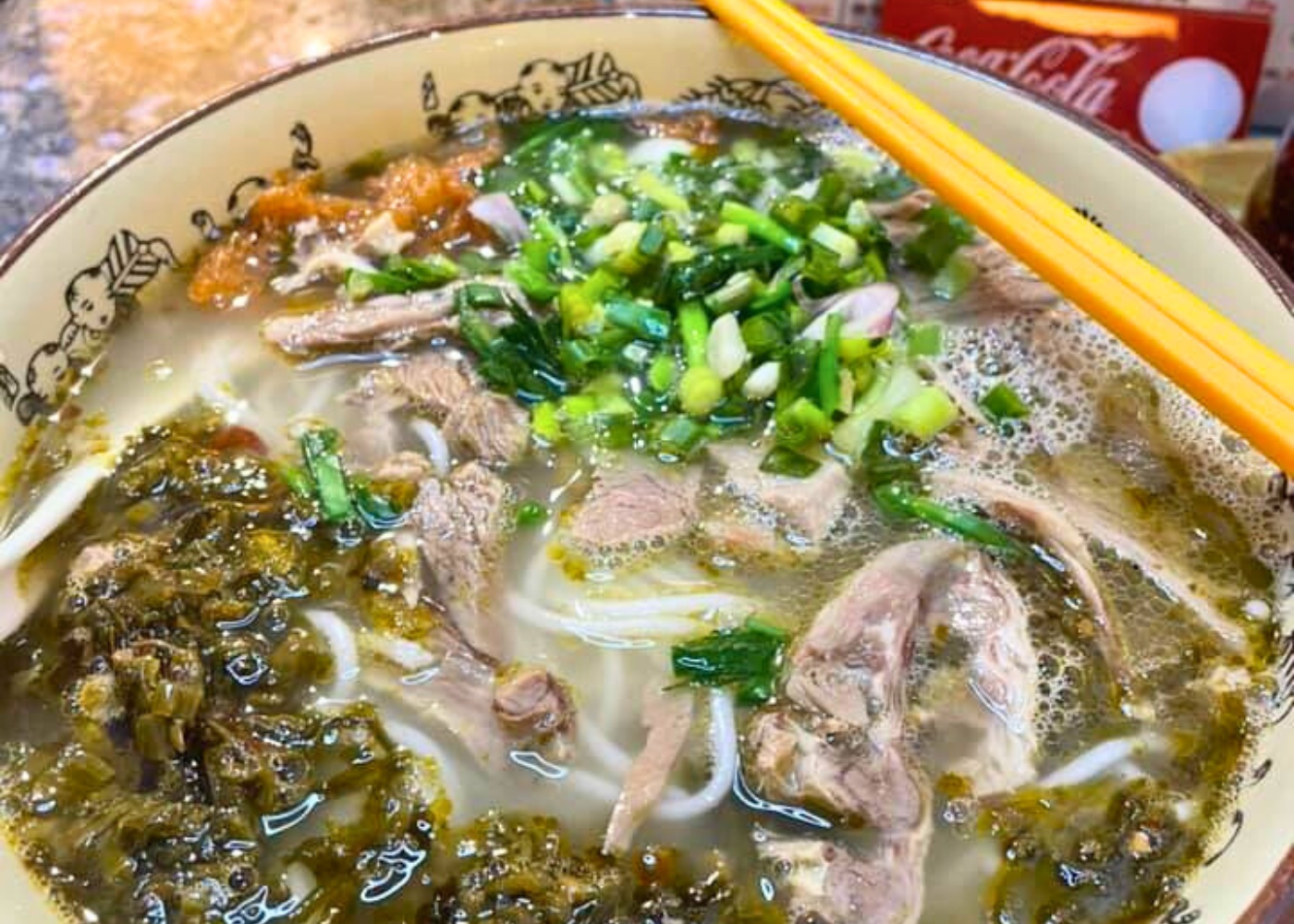 yunnan black goat rice noodles mixian