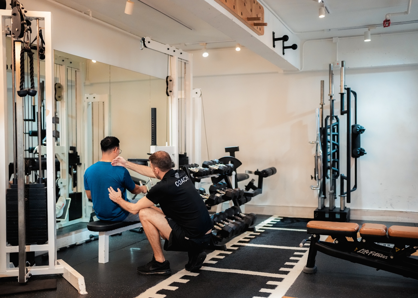 male coach pt limitless gym hong kong