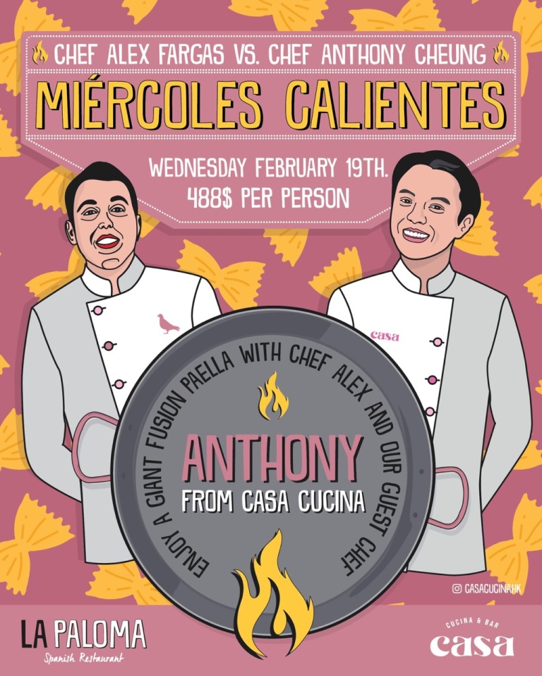 2025 Hot Wednesdays: La Paloma x Casa Cucina