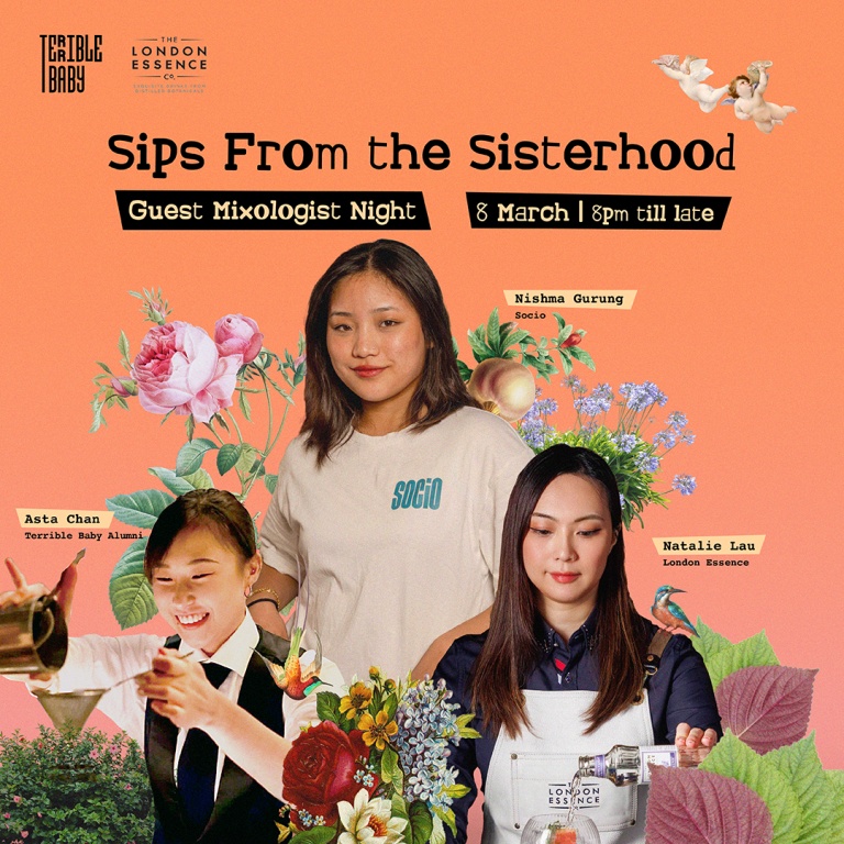 Shaking up the scene: All-female bartenders takeover at Terrible Baby | Honeycombers