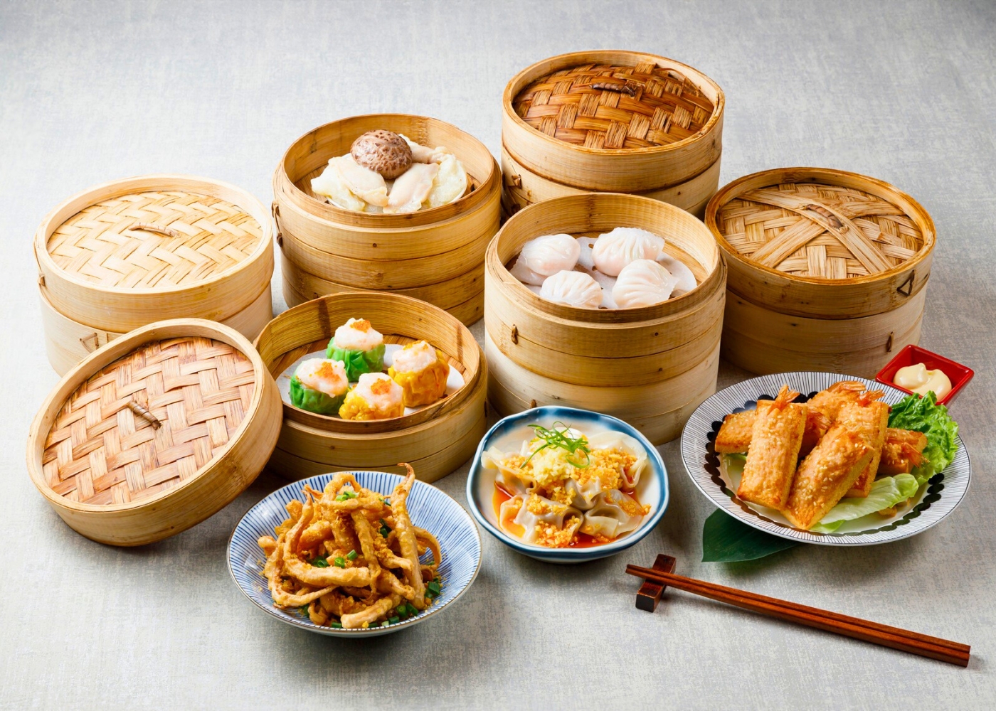All-you-can-eat dim sum: Unlimited siu mai, har gau, and more!