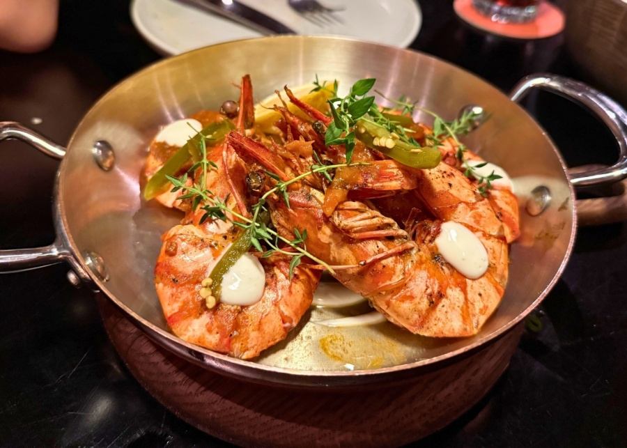 grill shrimp dish
