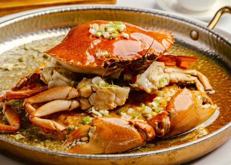 Steamed Crab Pork Patty