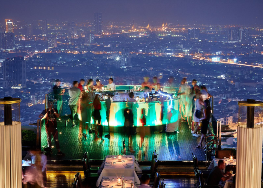 rooftop bar bangkok | Lebua at State Tower